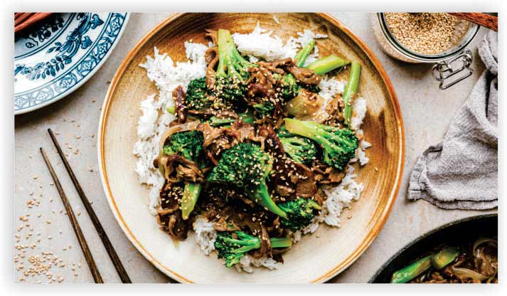 Broccoli Seitan Stir-Fry