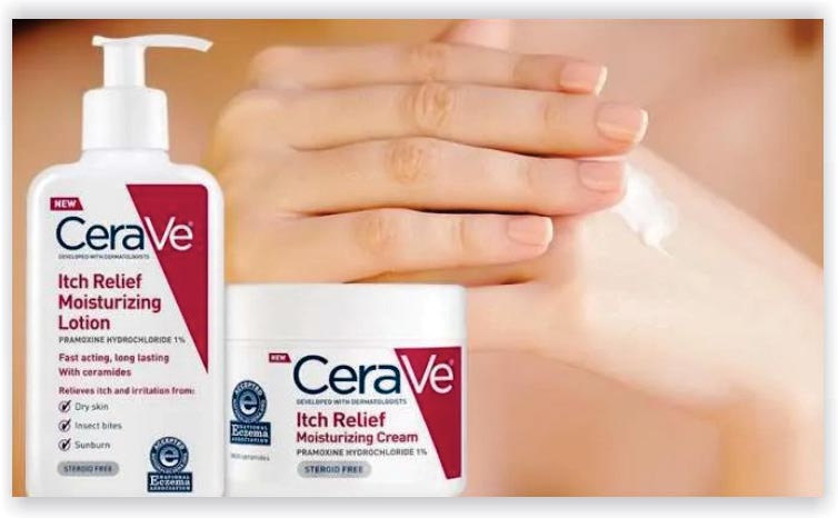 CeraVe Itch Relief Moisturizing Cream