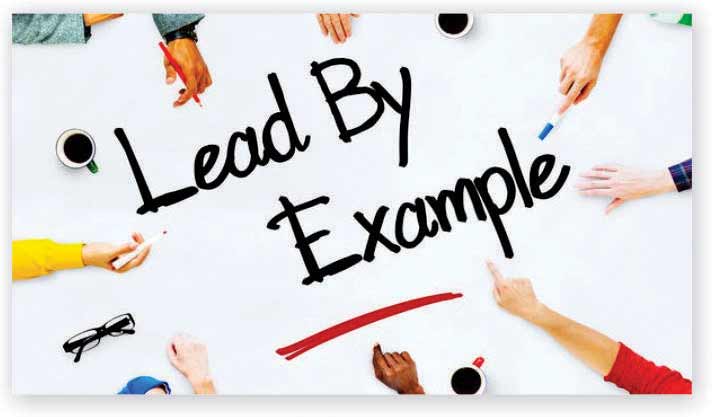 LEAD BY EXAMPLE: