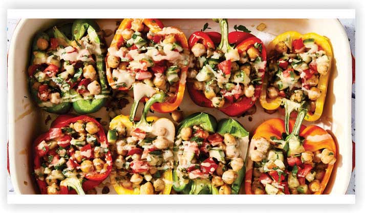 Vegetarian Stuffed Peppers